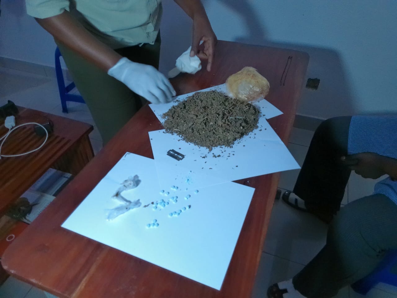 FRUSTRADA TENTATIVA DE INTRODUÇÃO DE DROGA NO ESTABELECIMENTO PENITENCIÁRIO DO CABOXA